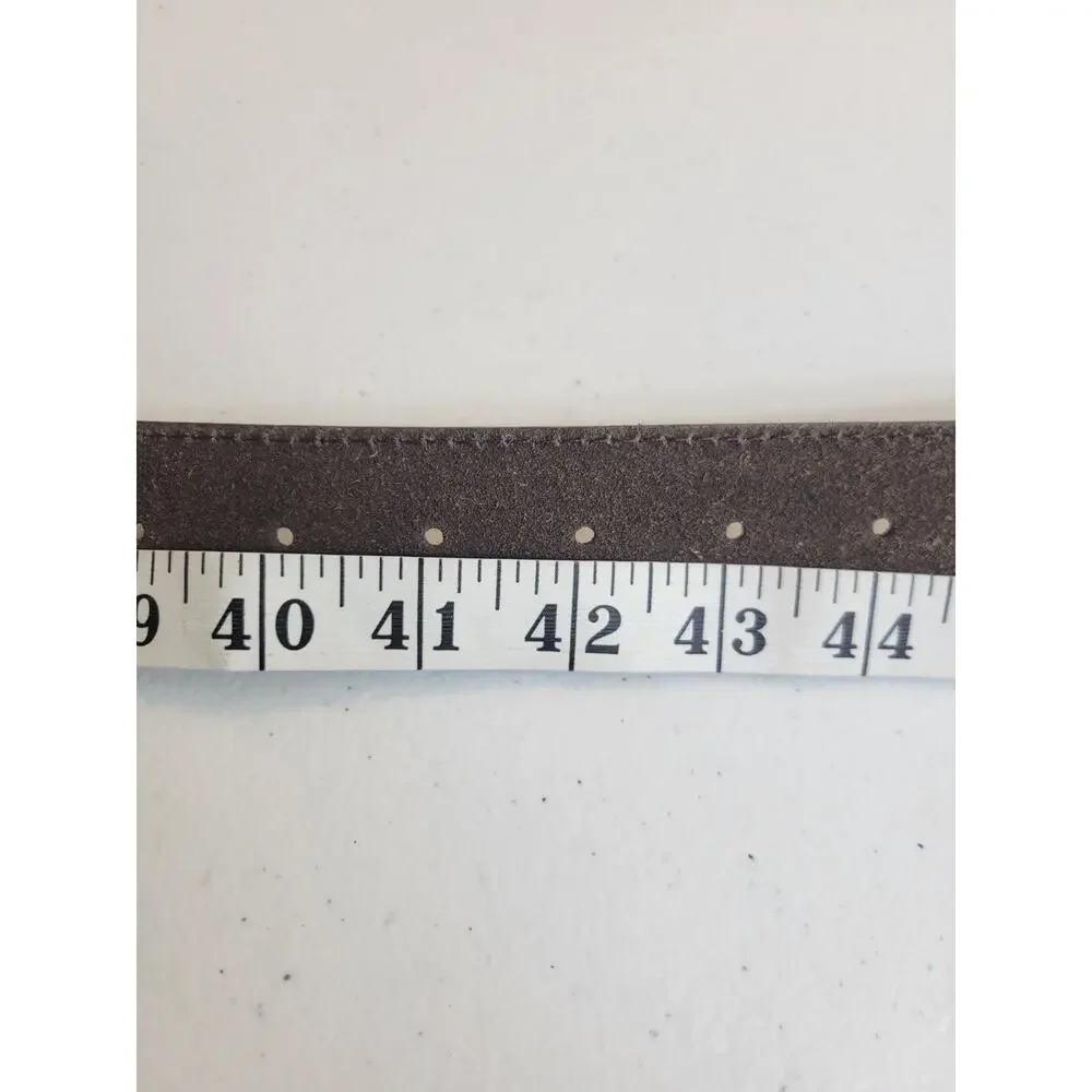 Casual Belt Brown‎ Faux Leather Formal Business Work Office Men's Size XL